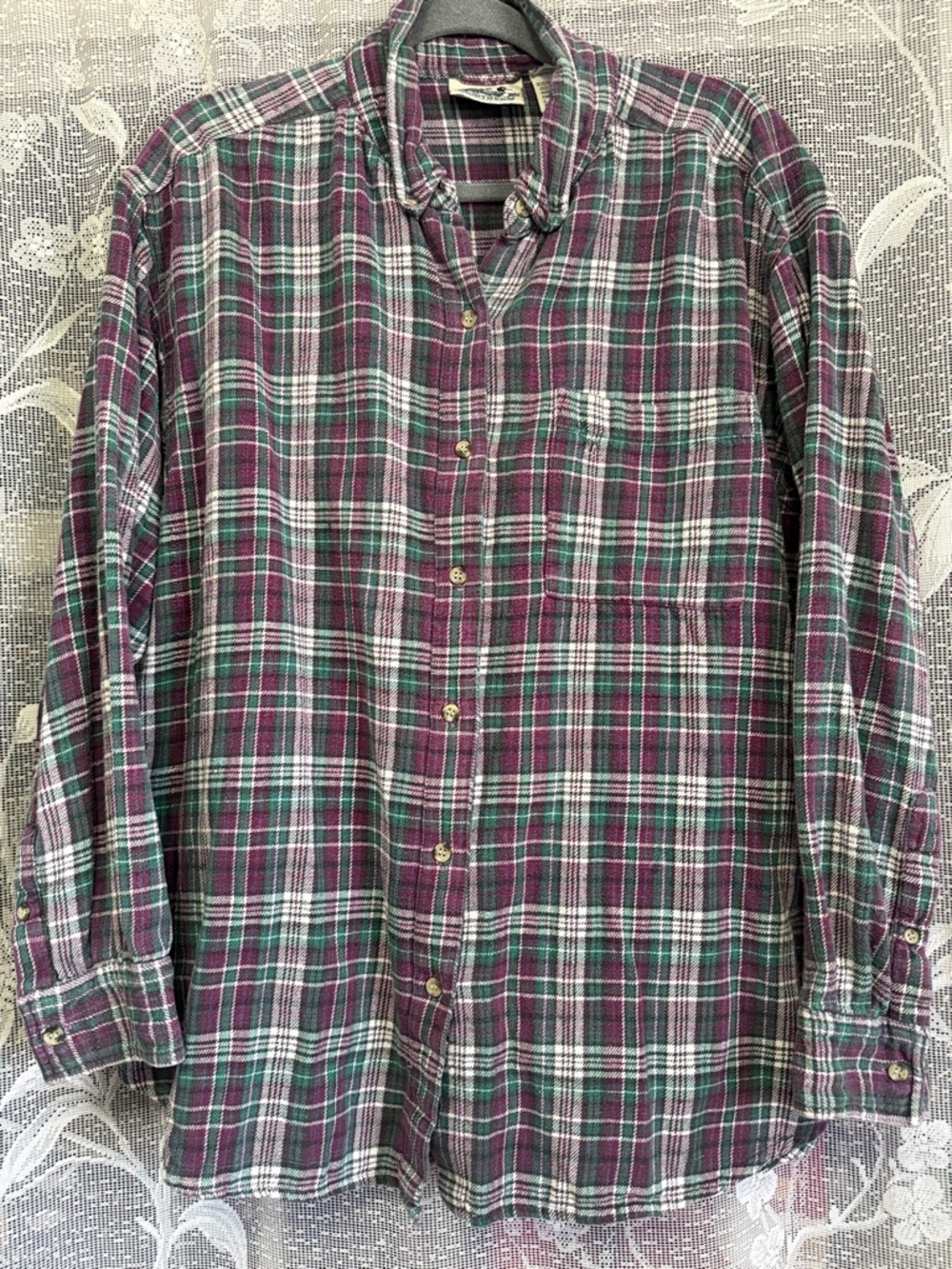 Vintage Northern Reflections flannel button up shirt